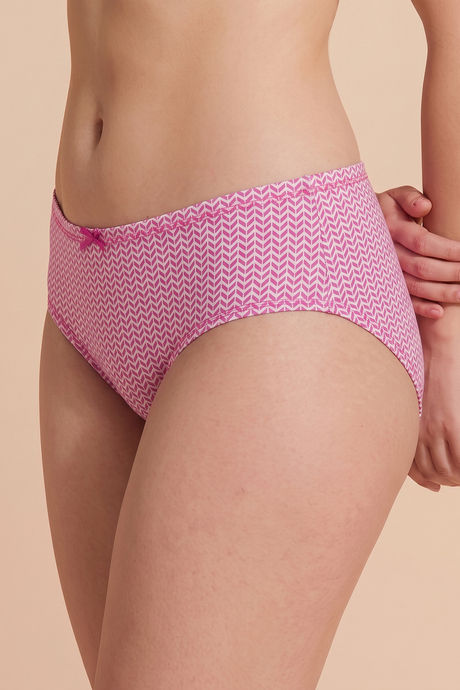 Zivame Anti-Microbial Low Rise Full Coverage Hipster Panty (Pack of 3) - Multicolor — image 3